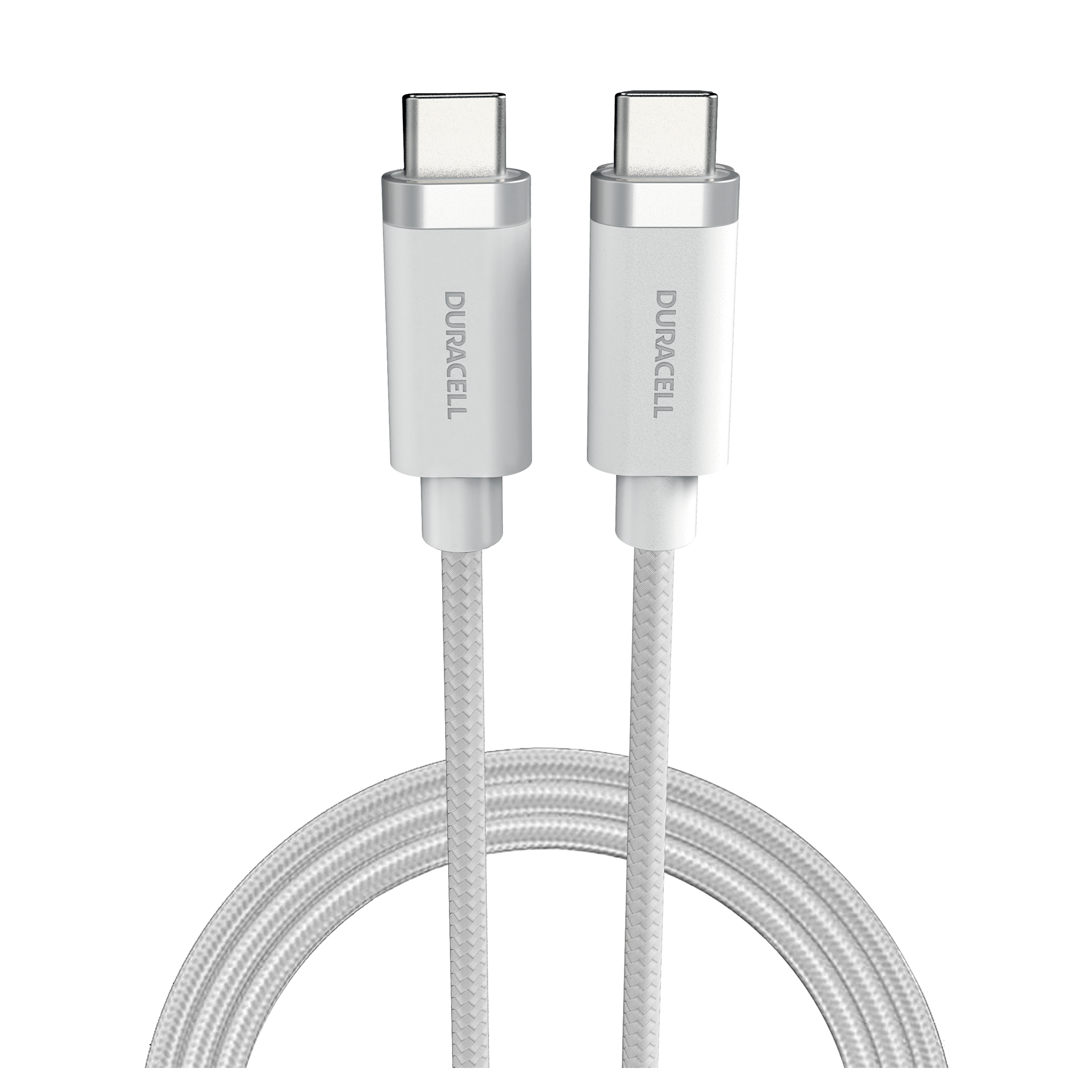 Duracell 1m USB-C'den USB-C'ye Süper Hızlı Şarj Kablosu